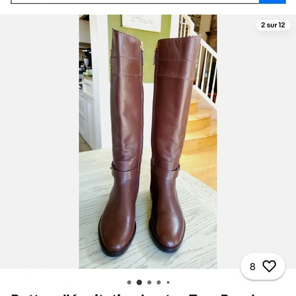 Tory Burch Everly Tall Riding Boots